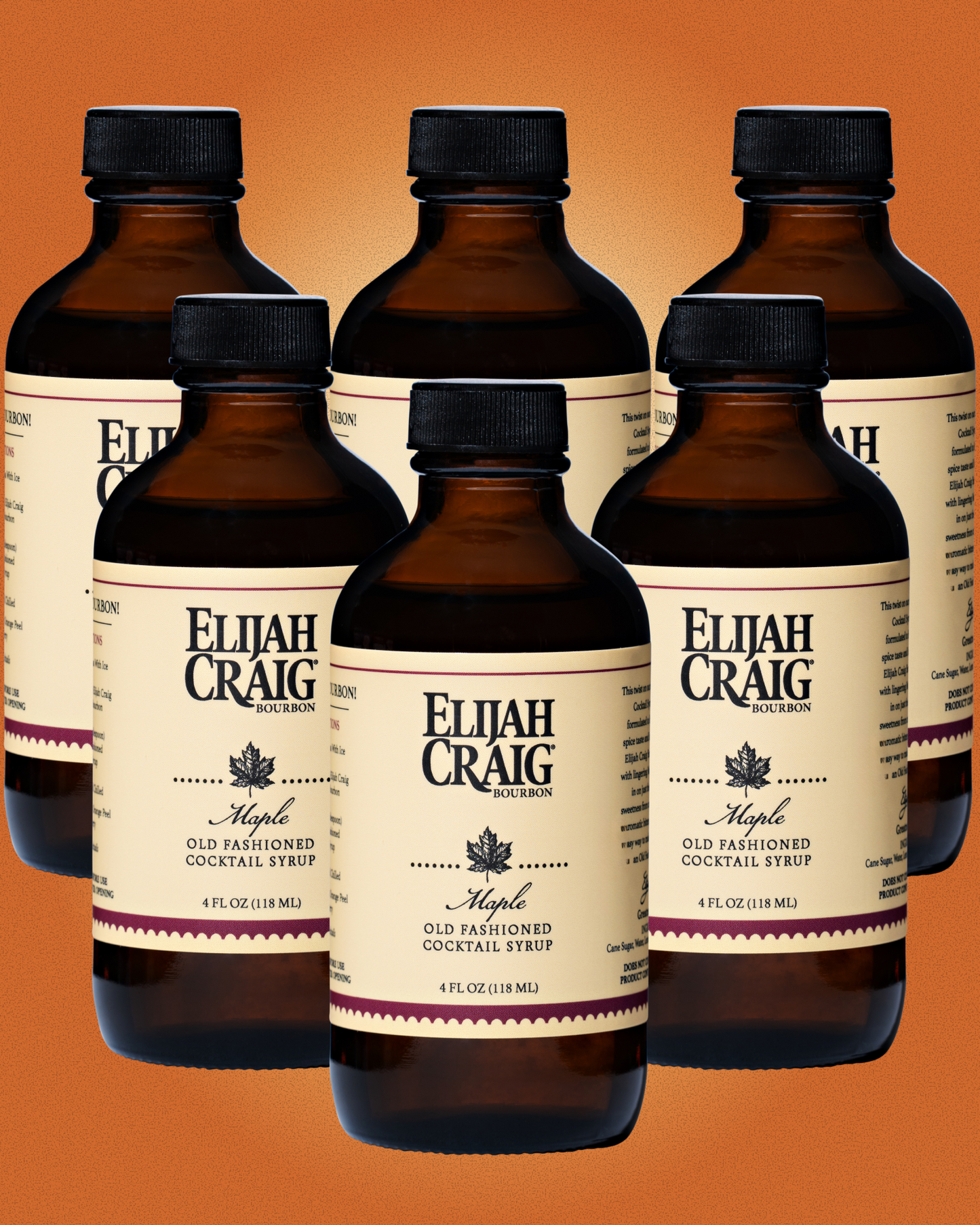 Buy 6 and Save, Maple Elijah Craig Old Fashioned