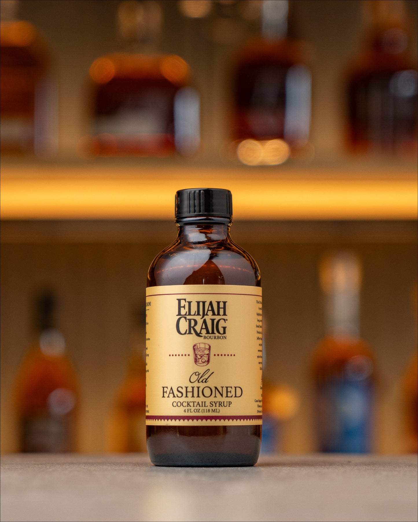 Original Old Fashioned, Elijah Craig Cocktail Syrup