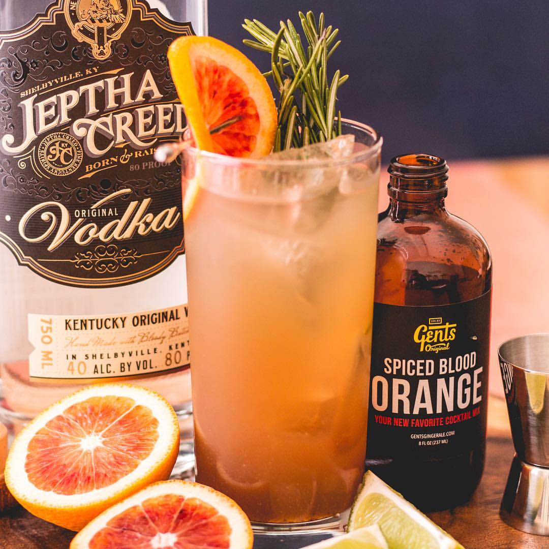 Spiced Blood Orange, Gents Original Mixers