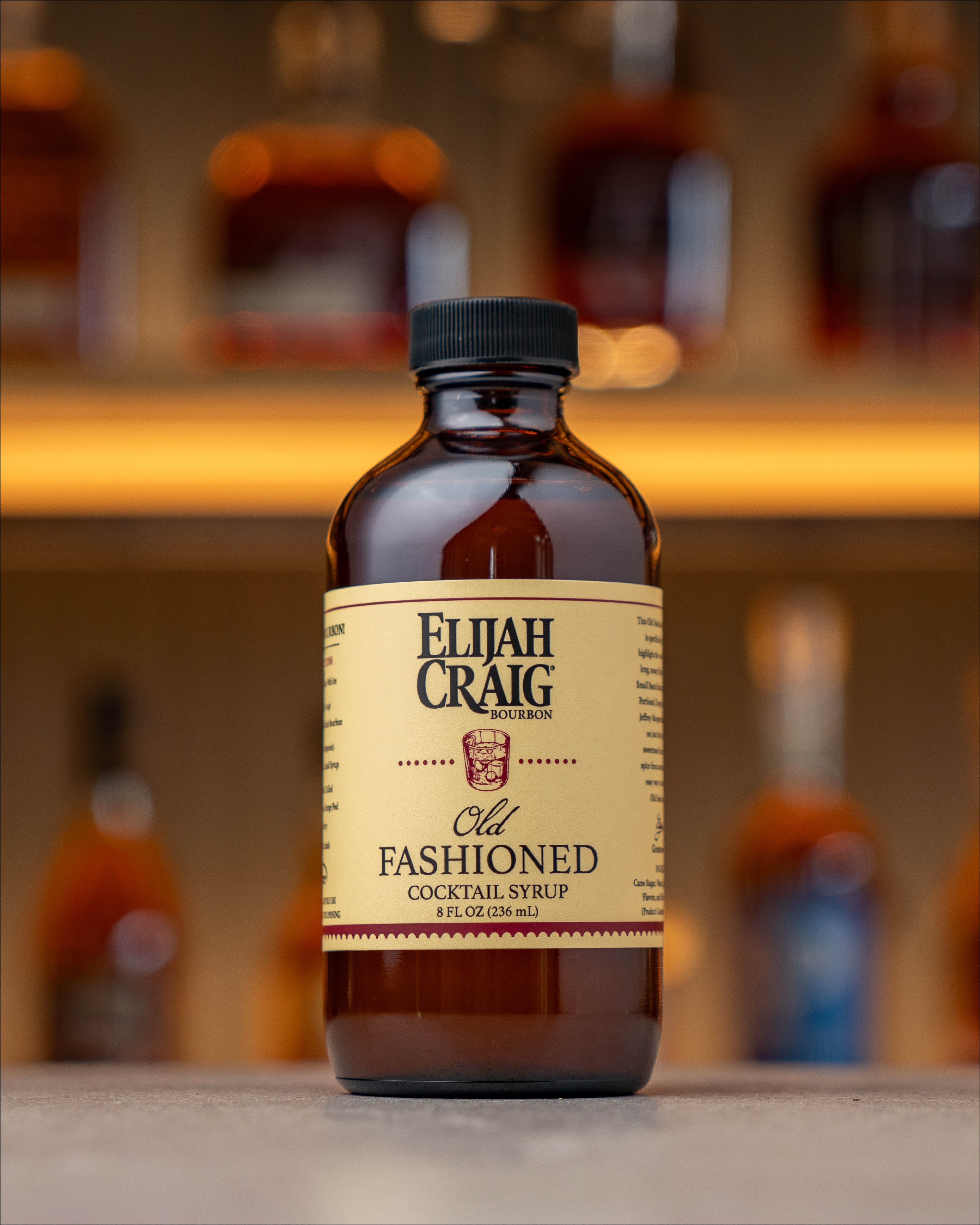 Original Old Fashioned, Elijah Craig Cocktail Syrup - Gents Original