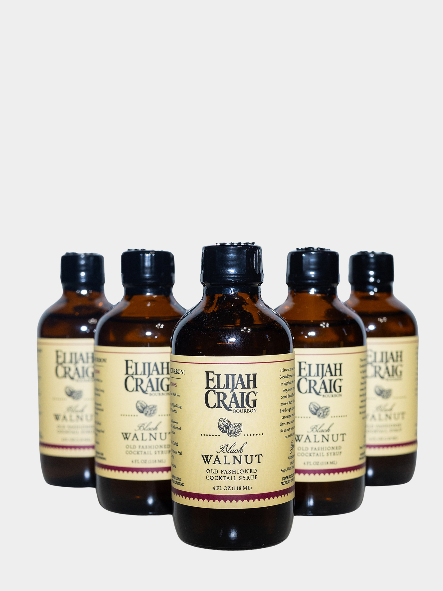 Buy 6 and Save, 4oz Black Walnut Elijah Craig Old Fashioned