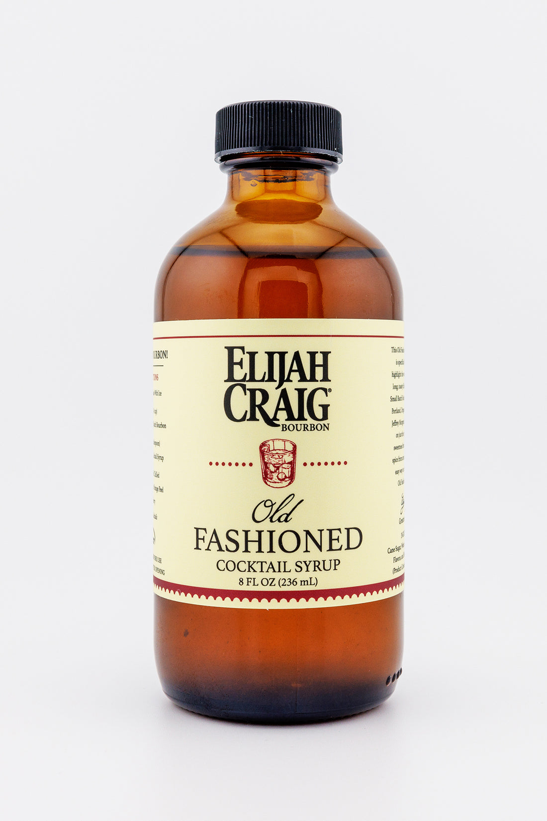 Original Old Fashioned, Elijah Craig Cocktail Syrup Gents Original